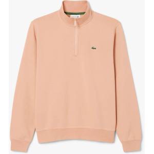 Lacoste Поларена блуза Lacoste High Neck Zipped Fleece Sweatshirt - Orange