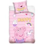 Sonne Детски спален комплект Peppa Pig Happy - 2 части (P1440115)