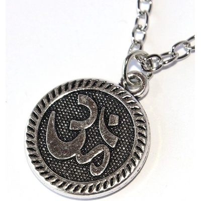 Fashion Jewerly Řetízek Amulet Óm, Yoga, Namaste, Meditace 2811