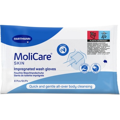 MoliCare Skin mycí žinky 8 ks