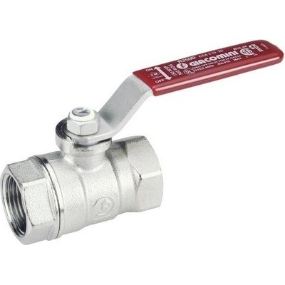 GIACOMINI Kulový kohout FF 3/8", PN42, Tmax 185°C R250X002