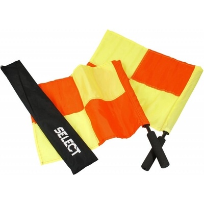 Vlajky pre rozhodcov Select LINESMAN´S FLAG PRO Žltá,Červená,Čierna