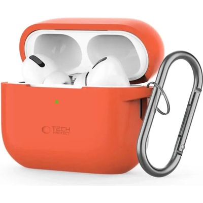 Tech-Protect Силиконов калъф Tech-Protect за Apple AirPods Pro 1 / 2 - оранжев (5906302313358)