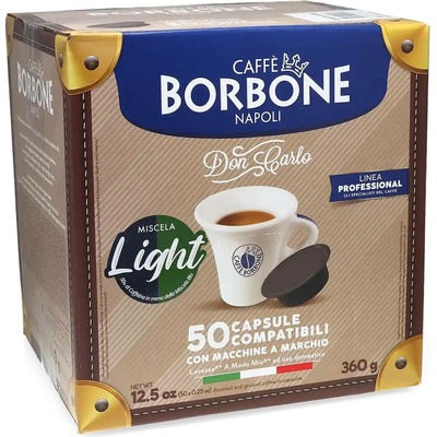 Caffè Borbone Don Carlo Light pro Lavazza A Modo Mio 50 ks