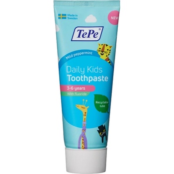 TePe Daily Kids pro děti od 3 do 6 let 75 ml