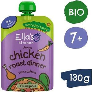 Ella's Kitchen BIO Печено пиле с плънка (130 г) (EK173)