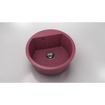 Image 1 of FAT Кръгла мивка Vanguard 223, Granicite, 460 Violet, с включен сифон