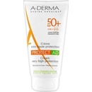 Přípravky na opalování A-Derma Protect AD ochranný opalovací krém pro atopickou pokožku SPF50+ 150 ml