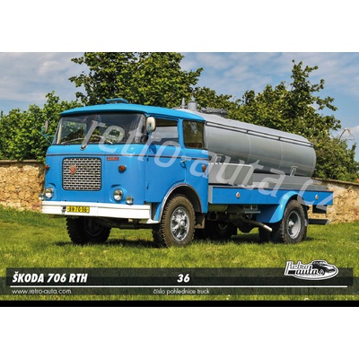 Pohlednice TRUCK č. 36 - ŠKODA 706 RTH