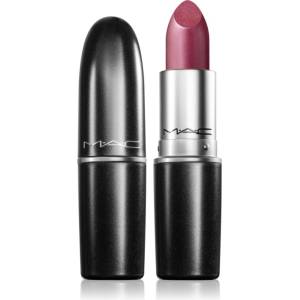 M·A·C Frost Lipstick дълготрайно червило перлен блясък цвят Plum Dandy 3 гр
