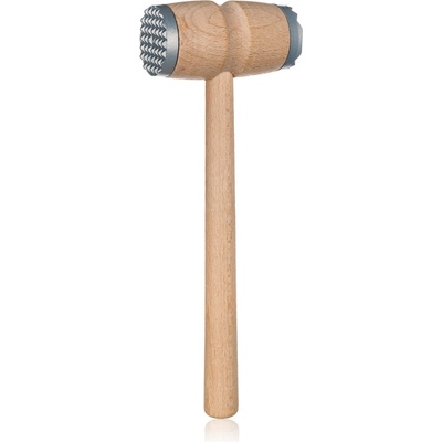palička na maso oboustr.30cm dřev.+ kov