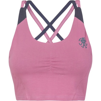 Rafiki Дамски спортен сутиен Rafiki Women's Nago Cotton Sports bra - Rose Wine - размер 34 (EU) (114-3165-0211)