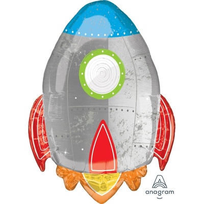 Foliový balonek Raketa 53 x 73 cm