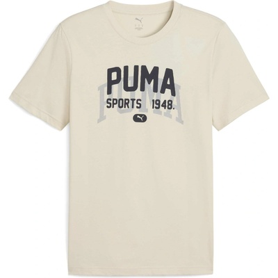Puma graphic varsity 68803587 béžové