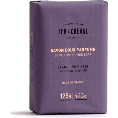 Fer À Cheval Marseillské jemné mýdlo energizing lavender 125 g