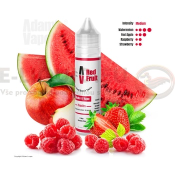 Adams vape Red Fruit Shake & Vape 12 ml