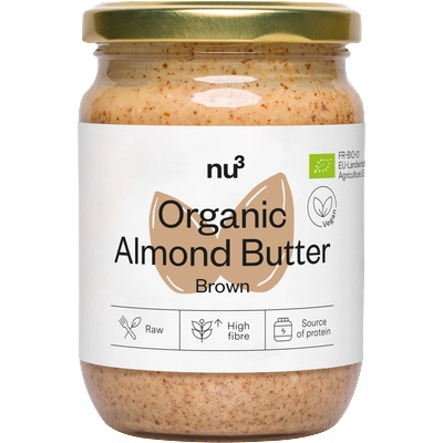 nu3 Organic Almond Butter Brown - 250 г