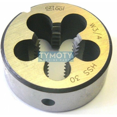 Závitová kruhová čeľusť HSS, Whitworthuv závit, 223211, W1/4 /241 140/