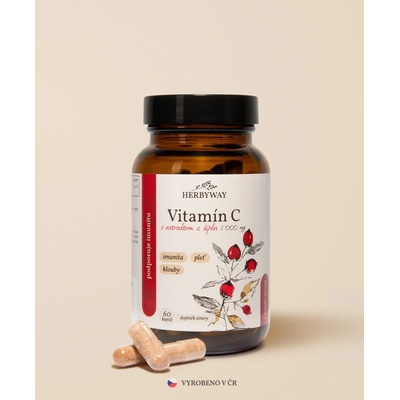 Herbs Energy Vitamín C 1000 mg 2 x 60 kapslí