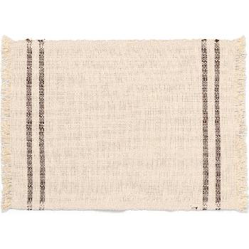 Ferm Living Подложка за чинии Savor 50 см бяло-шоколадова (1104266409)