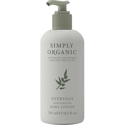 Simply Organic Everyday Moisturizing Body Lotion hydratační tělové mléko 251 ml