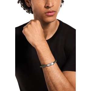 Emporio Armani гривна мъжка от неръждаема стомана Eagle Logo (EGS3320040)