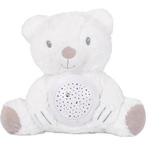 Chipolino Плюшена играчка с проектор Chipolino - Мече, бяло (PIL02507BEWH) - ozone