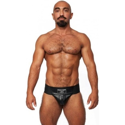 Mister B Leather Premium Jockstrap Black