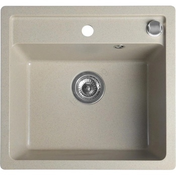 SAPHO - Кухненска мивка 53x50 cm гранит/бежова (SH0427)