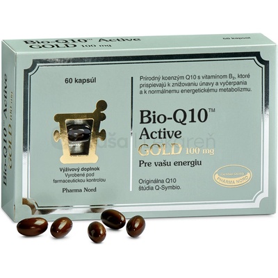 Pharma Nord Bioaktivní Q10 Gold 100 mg 60 kapsúl