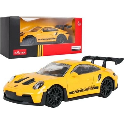 Rastar Porsche 911 GT3 RS 1:43 žlutý