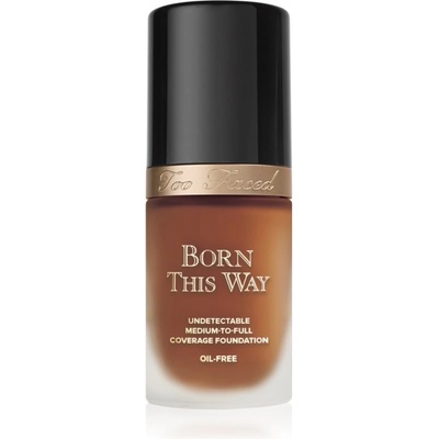 Too Faced Born This Way Flawless Coverage Natural Finish Foundation krycí make-up pre prirodzený vzhľad Spiced Rum 30 ml