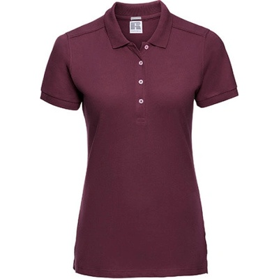 Russell Dámska strečová polokošeľa R 566F 0 Burgundy
