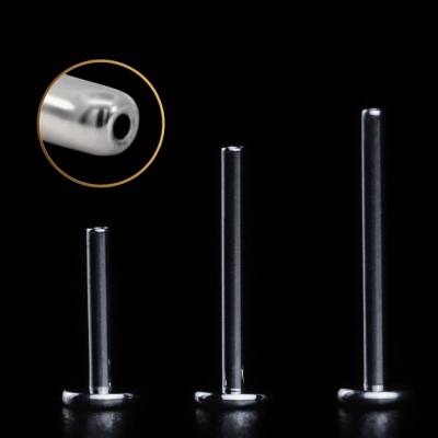 CryptoEshop Náhradní tělo bezzávitové titanové labrety 1,2 mm 10 mm T01-1210