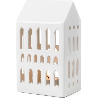 Kähler Свещник за чаена свещ URBANIA CHURCH бял, Kähler (KHL691102)