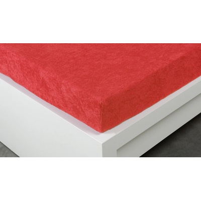 Xhouse Froté prostěradlo Exclusive červené 180x200