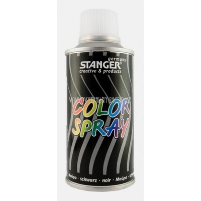 Akrylová barva ve spreji Stanger Color Spray 150 ml černý