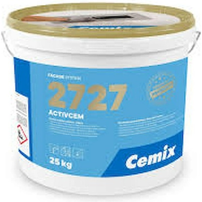 Cemix 2727 ActivCem rýhovaná 1,5 mm Omítka silikonová 25 kg
