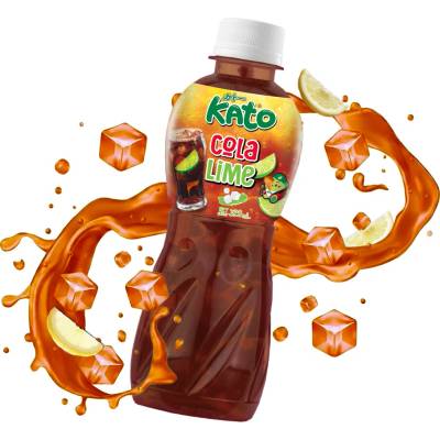 Kato Cola Lime Drink With Nata De Coco Jelly 320 ml