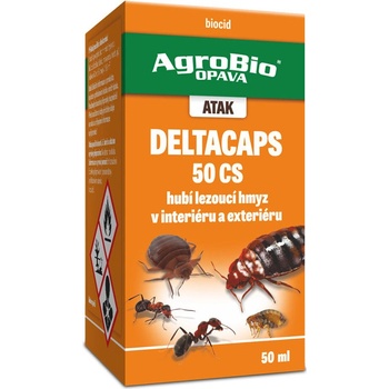 Agro Bio Atak DeltaCaps Prípravok pre hubenie lezúceho hmyzu 50 ml