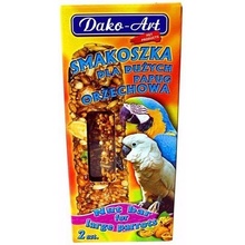 Dako-Art Tyčinky ořechové pro velké papoušky 100 g