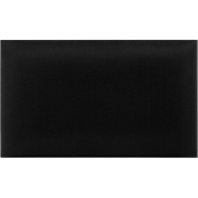 Čalouněný nástěnný panel různé rozměry x šířka 40 cm černá obdélník MyBestHome Rozměr: 50x40 cm