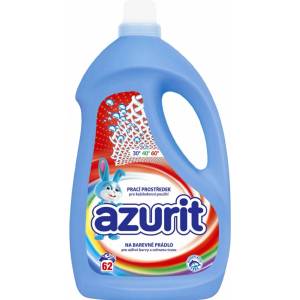 Azurit Течен перилен препарат Azurit за цветно пране 2.48 л 62 бр