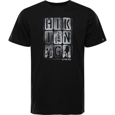 ALPINE PRO Мъжка бързосъхнеща тениска с охлаждащо сушене ALPINE PRO BOLEN 2 черен вариант па ALPINE PRO | Cheren | МЪЖЕ | XS