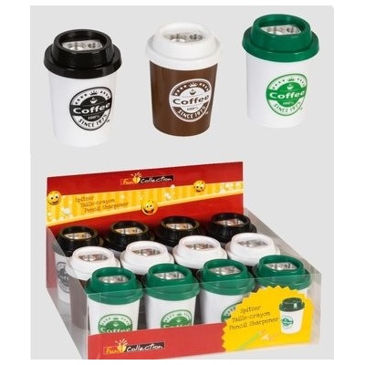 Ořezávátko dvojité Coffee to go (1ks)