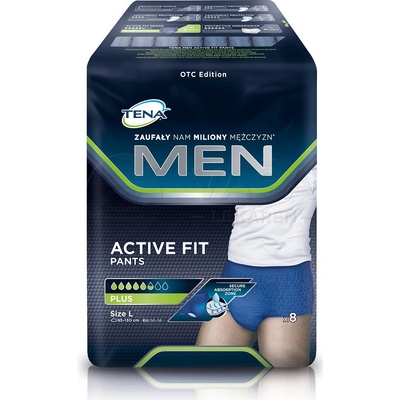 TENA Men Pants Plus L 8 ks