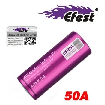 Efest baterie typ 26650 50A Purple 4200mAh