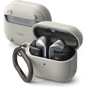 Ringke Калъф за Samsung Galaxy Buds 3/3 Pro - Ringke Onyx Magnetic - Warm Grey