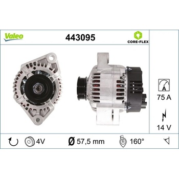 generátor VALEO 443095