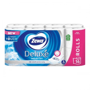 Zewa Тоалетна хартия Zewa Делукс Delicate Care 16бр